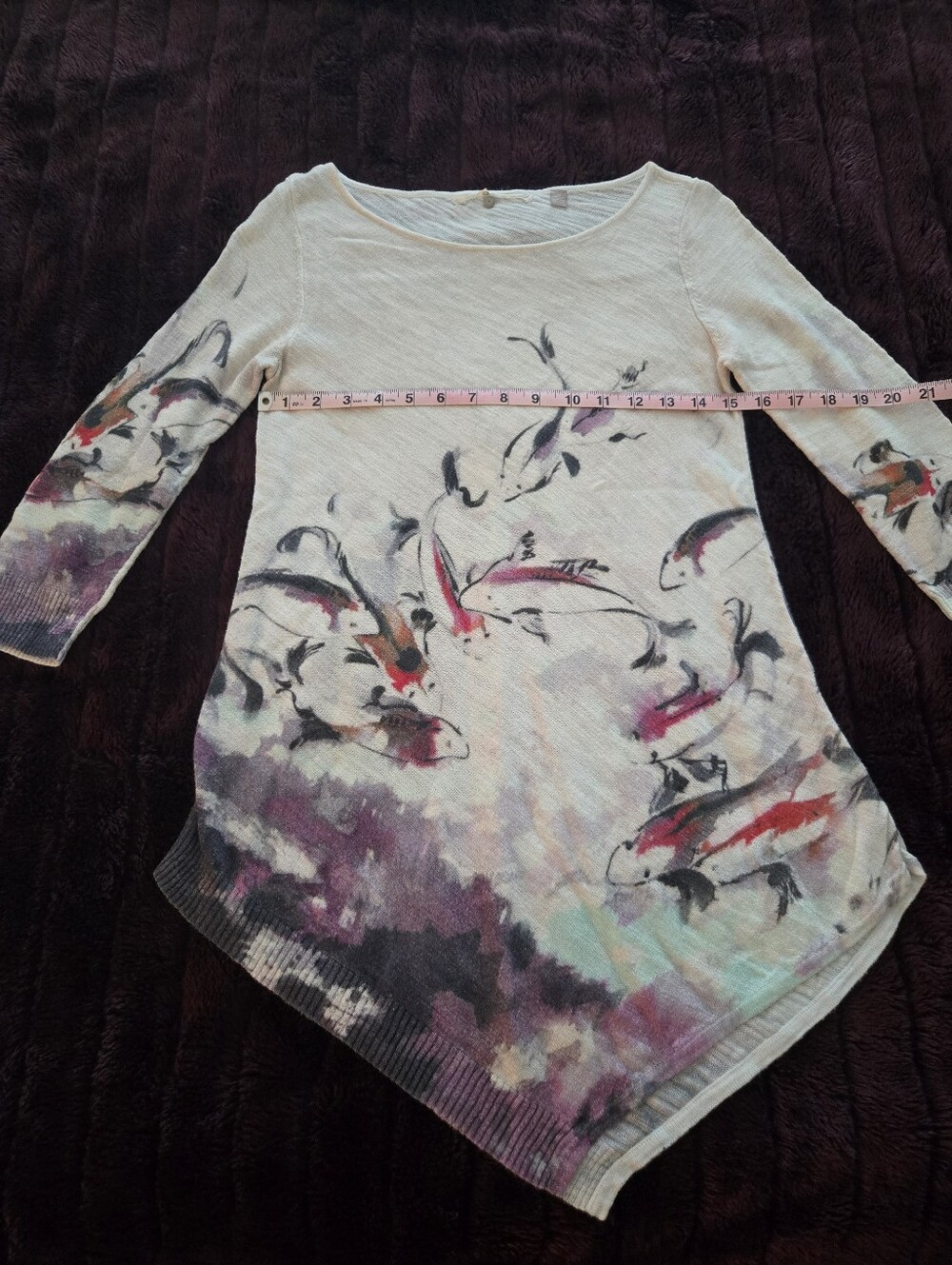Watercolor Koi Fish Sweater